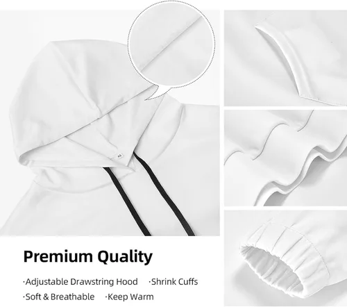Miniatura 4 de Jrkernbo Sudadera unisex con estampado 3D de anime, sudadera con capucha y bolsillos para niños y niñas
