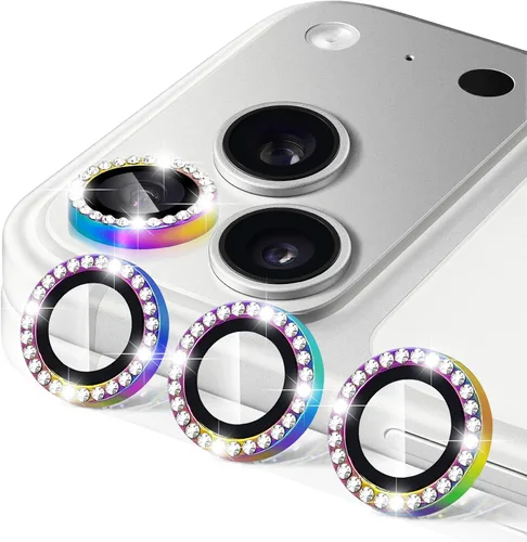 Miniatura 80 de Compatible con iPhone 13 Pro para iPhone 13 Pro Max, protector de lente de cámara antiarañazos, vidrio templado 9H, protector de cámara de metal a