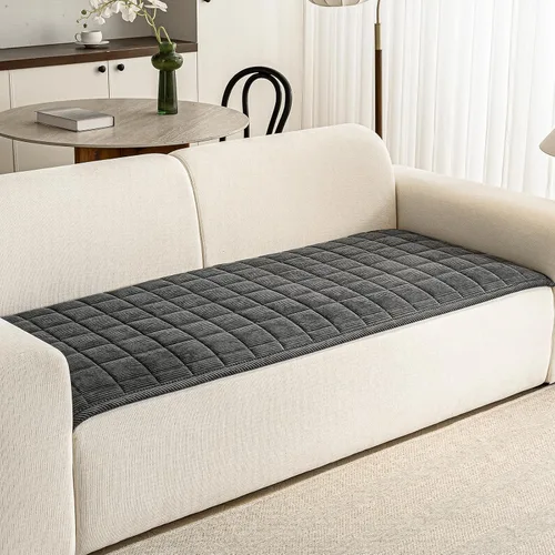 Miniatura 12 de Fundas para brazos de sofá, funda suave para respaldo reclinable, lavable, fundas gruesas y mullidas para reposabrazos de sofá, fundas protectoras
