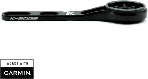 Miniatura 2 de K-Edge Soporte para manillar de computadora de bicicleta de tubo superior para dispositivos GPS Garmin Negro accesorios