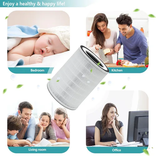 Miniatura 6 de Filtro HEPA KILO compatible con Afloia KILO, KILOPLUS, KILOPRO, MIRO, MIRO PRO purificador de aire y MORENTO MR-Kilo, purificador de aire Kalo