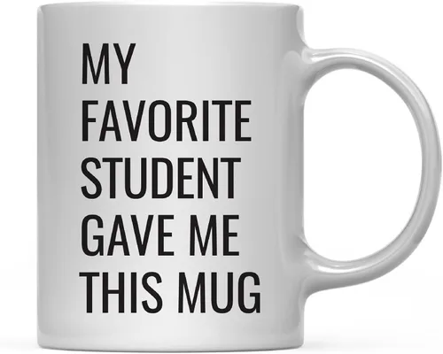 Miniatura 20 de Andaz Press Taza de café divertida de 11 onzas, regalo de broma, My Favorite Aunt Gave Me This Cup, 1 paquete, sobrino sobrino, cumpleaños, Navidad