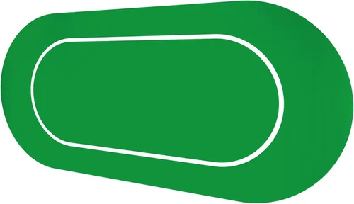GSE Games & Sports Expert Alfombrilla de diseño de mesa de póquer de casino con bolsa de transporte, tapete de goma antideslizante para fiestas de