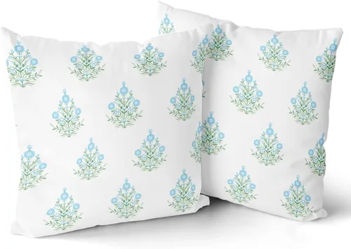 Miniatura 37 de Giwawa Little Adventure - Funda de almohada decorativa cuadrada de 16 x 16 pulgadas, color azul marino, diseño de flecha, fogata, oso, bosque
