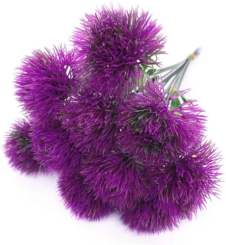 Miniatura 39 de CATTREE Plantas artificiales, plantas de plástico, arbustos, helechos, hierba, arbustos, hojas falsas, boda, hogar, jardín, terraza, centros