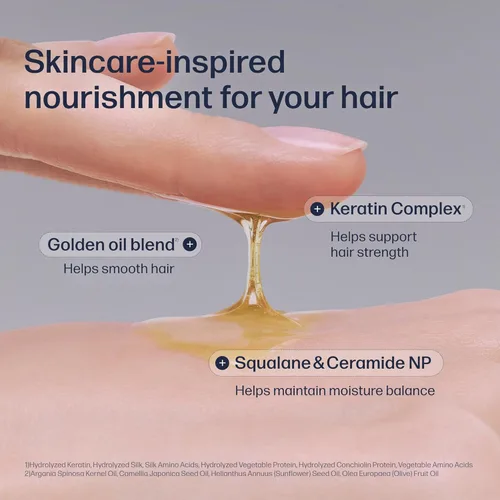 Miniatura 3 de UNOVE Silk Oil Essence Suero Capilar 70ml/2.4fl.oz Aceite Nutritivo para Cabello Seco, Encrespado y Dañado Suero Suave Ligero Control