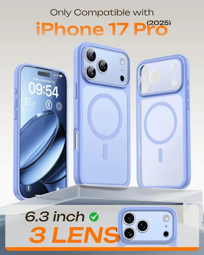 Miniatura 72 de TOCOL Funda para iPhone 11, compatible con Magsafe, protección completa de cámara, imanes integrados, protección contra caídas, funda translúcida
