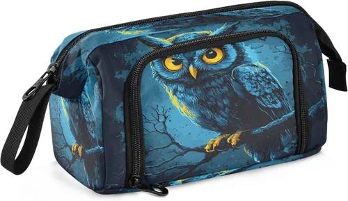 Miniatura 25 de SUABO Estuche para lápices de gran capacidad, bolsa de agua de fuego de fútbol americano, estuche para lápices, bolsa de papelería, bolsa