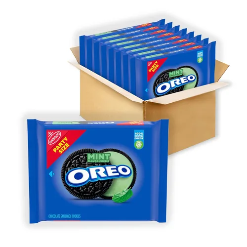 Miniatura 20 de OREO Galletas sándwich de chocolate, tamaño familiar, 3 paquetes