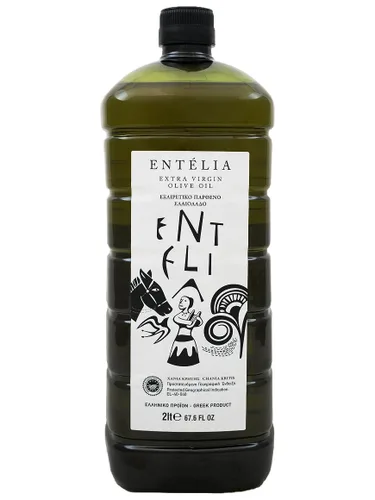 Miniatura 5 de Entelia Aceite de oliva virgen extra 16.9 fl oz (16.9 fl oz) Aceite de oliva griego monovarietal Koroneiki DOP Kolymvari Creta AOVE premium