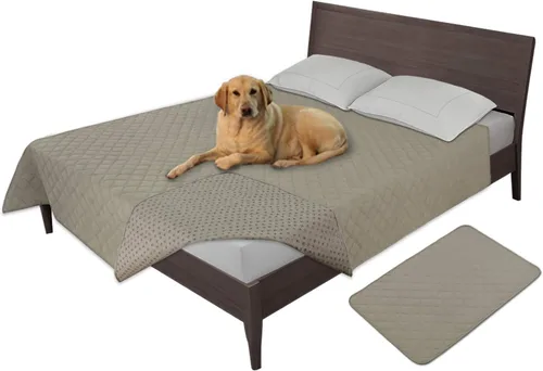 Miniatura 31 de Easy-Going - Funda impermeable 100% para cama de perro, manta antideslizante para mascotas para muebles, funda lavable para sofá, funda de repuesto