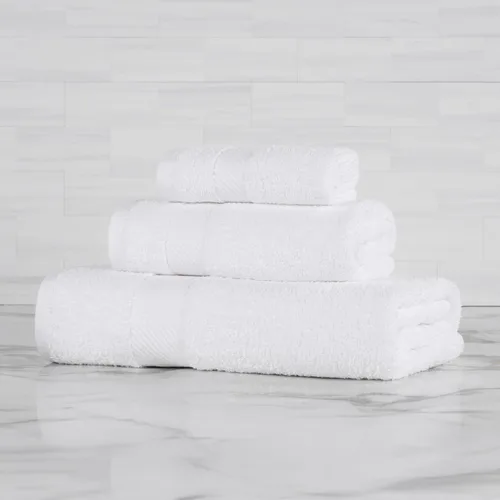 Miniatura 32 de SUPERIOR Kendell - Juego de 4 toallas de baño de algodón egipcio, absorbentes, para la ducha, artículos esenciales para el spa, toallas grandes