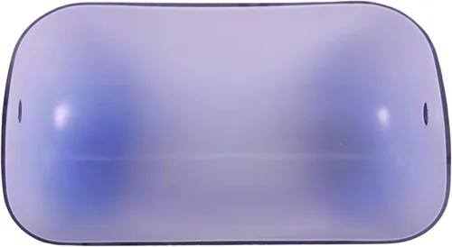 Miniatura 2 de Pantalla de lámpara de banqueros de vidrio (azul)