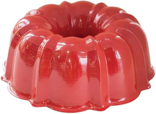 Miniatura 9 de Nordic Ware Molde Bundt Formado, 12 Tazas, Blanco Glaciar