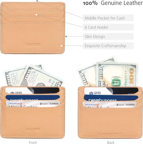 Miniatura 3 de Grande -3633 Estuches para tarjetas, Cookie, Minimalista