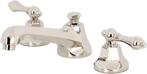 Kingston Brass KS4466AL Grifo de baño generalizado de 8 pulgadas, níquel pulido