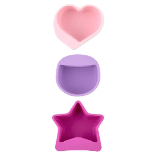 Miniatura 10 de Bumkins Baby Silicone Little Dippers, se fija a cuencos, platos y platos, taza de salsa, sostiene condimentos, salsas, salsas, puré, coberturas