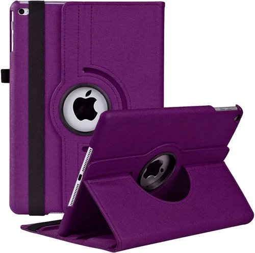 Miniatura 17 de Funda giratoria para iPad de 9.7 pulgadas 2018 2017 / Funda para iPad Air 2 - Funda protectora con soporte giratorio de 360 grados y función