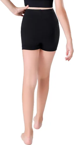 Miniatura 4 de Swdarz Pantalones cortos de gimnasia para niñas, para voleibol, animación, ballet, elastano