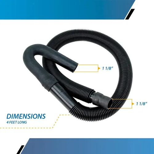 Miniatura 2 de Manguera de drenaje de repuesto para lavadora para Whirlpool 285664 (4 pies)