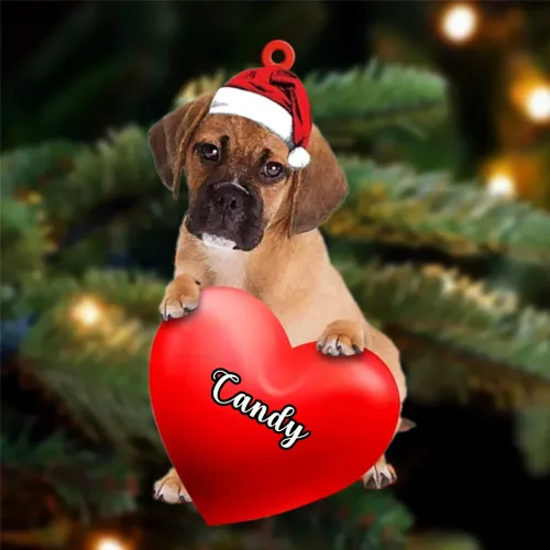 Miniatura 137 de Adornos de Navidad personalizados para perros, nombre personalizado, adorno de Malamute de Alaska, adornos acrílicos, regalos de Navidad, amantes