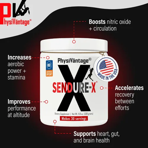 Miniatura 2 de Sendure-X Remolacha + Citrulina en polvo – Preentrenamiento sin cafeína – Aumenta el flujo sanguíneo, energía, VO2 máximo, resistencia, recuperación