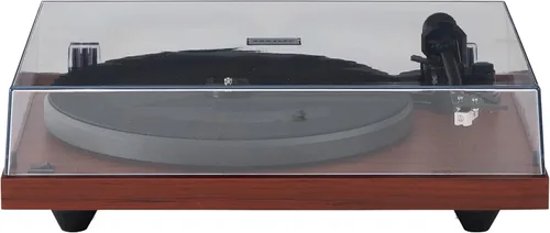 Miniatura 4 de Crosley C6B-MA tocadiscos Bluetooth con accionamiento por correa con brazo de tono ajustable, caoba Mahogany