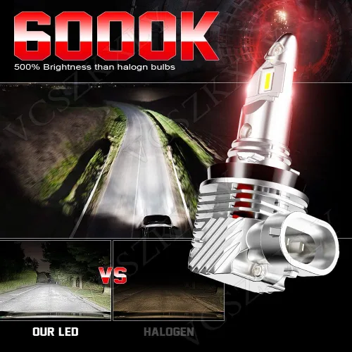 Miniatura 7 de Compatible con faros delanteros Suzuki GSXR 600 750 2006-2007 2011-2020, bombillas H7 H11 de luz alta y baja, 6000 K blanco brillante, Plug N Play