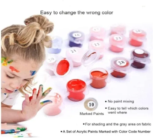 Miniatura 4 de Pintura por números para adultos Sphynx Gato canadiense Gato sin pelo Animal DIY lienzo pintura al óleo Kit para adultos con pinceles Pigmento