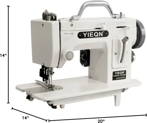 Miniatura 8 de YQ-518 Máquina de coser portátil para caminar/pie en zigzag - para fines domésticos Coser y reparar materiales gruesos
