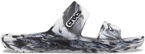 Miniatura 4 de Crocs Unisex-Adult Classic Graphic Two-Strap Slide Sandal