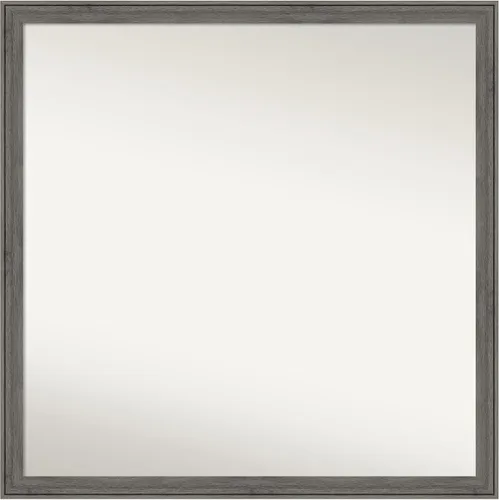 Miniatura 72 de Amanti Art Espejo personalizado, espejo de baño gris plomo a rayas, espejo de pared o espejo de tocador de baño sobre el fregadero