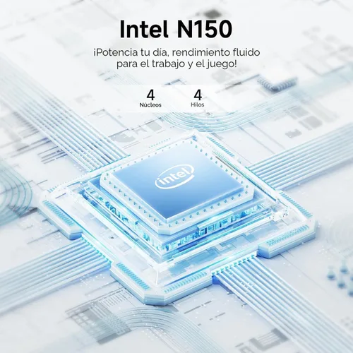 Miniatura 5 de HP Portátil de 14 pulgadas, procesador Intel N150 (Beat i3) 16 GB de RAM 256 GB de almacenamiento (128 GB UFS + tarjeta SD de 128 GB) 1 año Office