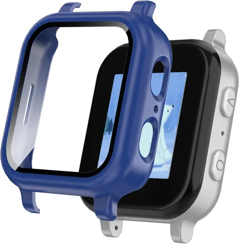 Miniatura 14 de Paquete de 3 fundas protectoras compatibles con Gabb Watch 3/3e - Cubierta rígida de policarbonato con protector de pantalla de vidrio templado