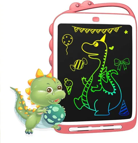 Tableta de escritura LCD para niños, tablero de dibujo para niñas y niños de 2 a 6 años de edad de 12.5 pulgadas, juguetes educativos para juegos