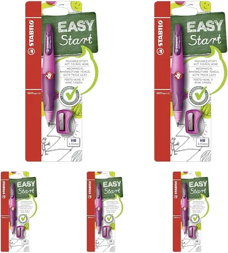 Miniatura 13 de STABILO EASYergo 3.15 - Lápiz mecánico ergonómico - diestro - verde claro/verde oscuro + sacapuntas