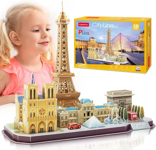 Miniatura 11 de Rompecabezas 3D para niños de 8 a 10 años, manualidades para niños de 8 a 12 años, horizonte de la ciudad de Nueva York, manualidades