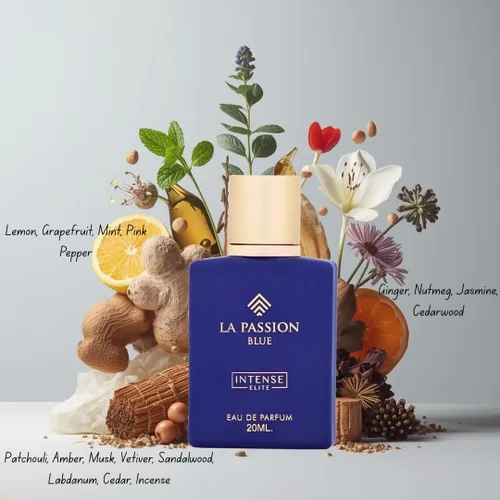 Miniatura 4 de INTENSE ELITE La Passion Blue Eau de Parfum Spray 0.7 fl oz (0.6 oz)