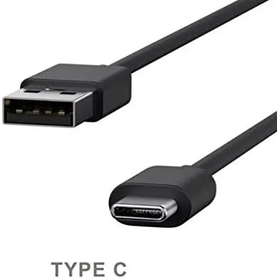 Miniatura 4 de Cable USB compatible con Motorola Moto G7 - Cable de carga tipo C en espiral Cable de alimentación USB-C para Moto G7
