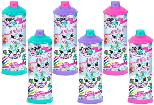 Miniatura 12 de Canal Toys Personaliza el paquete de 2 mini misterios de peluche de aerógrafo. ¿Qué 2 peluches obtendrás? Decora, lava, repite. Personaliza tus