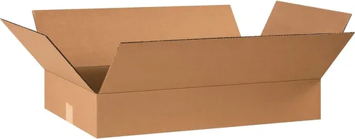 Miniatura 3 de AVIDITI Cajas de cartón corrugado planas de 22 x 22 x 8, planas, 22 pulgadas de largo x 22 pulgadas de ancho x 8 pulgadas de alto, paquete de 15
