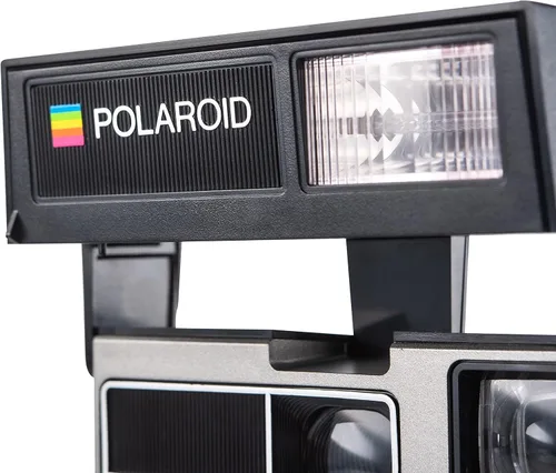 Miniatura 5 de Polaroid 630 SL Lightmixer Plata con Rayas Arco Iris