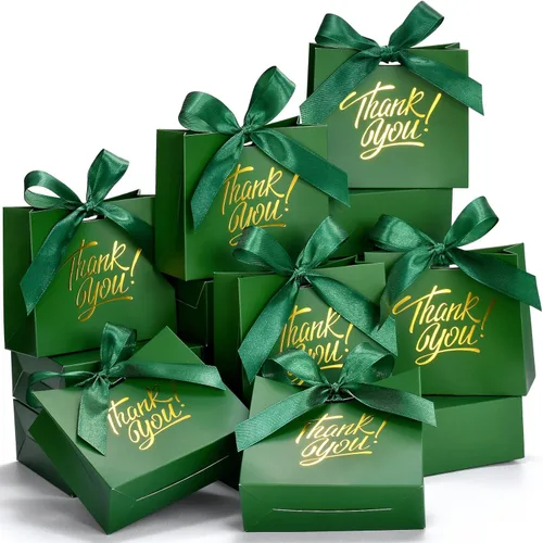 Miniatura 15 de EQOREIIN Bolsas de regalo pequeñas, paquete de 25 bolsas de regalo de 4.5 x 1.8 x 3.9 pulgadas, mini bolsas de agradecimiento de papel kraft negro