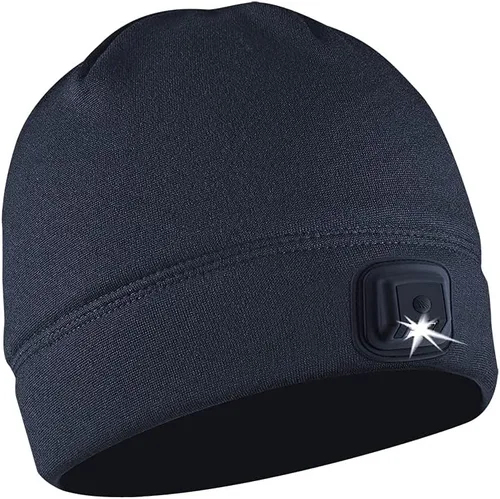 Miniatura 18 de POWERCAP - Sombrero LED con luz de 150 lúmenes, forro polar recargable con faro incorporado brillante, impermeable, cálido, talla única Mossy Oak