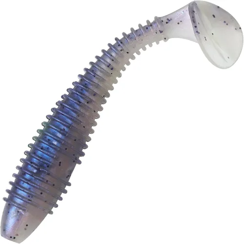 Miniatura 10 de Señuelos de Natación con Cola de Paleta, 2.5 pulgadas/3 pulgadas Señuelos Suaves de Pesca para Trucha, Crappie y Lobina para Agua Dulce y Salada