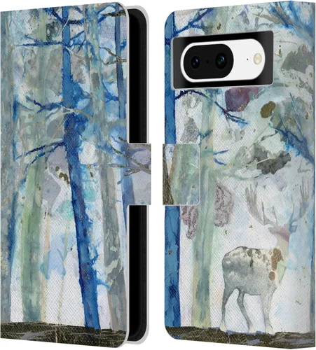 Miniatura 9 de Head Case Designs Officially Licensed Wyanne Half Light Nature 2 Leather Wallet Case Compatible with Google Pixel 8