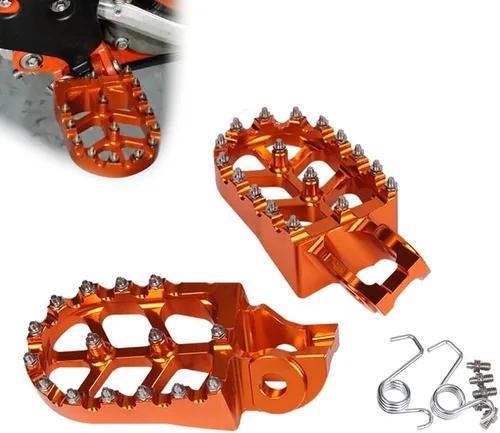 Miniatura 9 de Reposapiés para Moto de Motocross y Dirt Bike, Pedales para KTM SX SXF EXC EXCF XC XCF XCW XCFW SMC 65 85 125 150 200 250 350 450 530 para Husqvarna