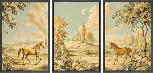 Miniatura 100 de SIGNWIN Lienzo enmarcado para pared, juego de arte de collage de hojas transparentes en blanco y negro, ilustraciones de naturaleza silvestre, arte