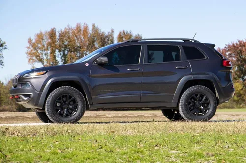 Miniatura 3 de Rough Country, kit de elevación de nivelación de 2 pulgadas para Jeep Cherokee KL 2014-2022 - 60400