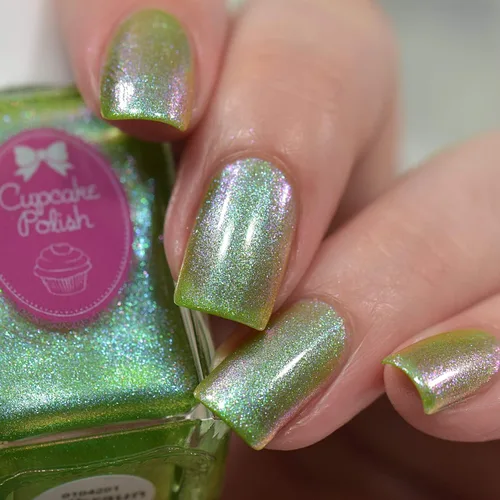 Miniatura 8 de Eldhraun - Esmalte de uñas verde guisante que cambia de esmalte de uñas por Cupcake Polish